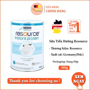 Sữa Cho Người Tiểu Đường Resource Instant Protein Của Đức - Hộp 800g