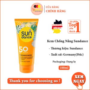 kem Chống Nắng Sundance 50 Sonnencreme Chính hãng Của Đức - Lọ 100ml