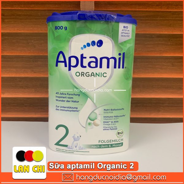 Sữa Aptamil Organic số 2 Của Đức