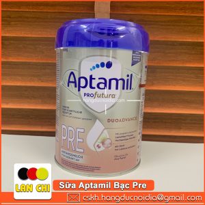 Sữa Aptamil Bạc Pre Của Đức Hộp 800g