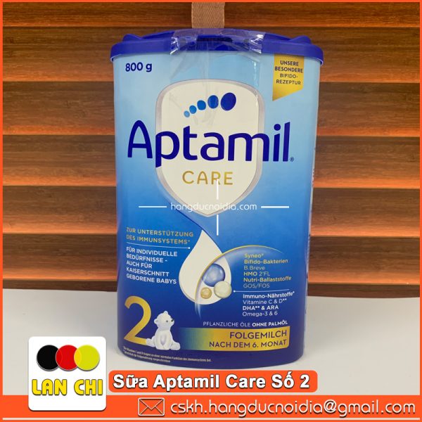 Sữa Aptamil Care Số 2 Của Đức hộp 800g