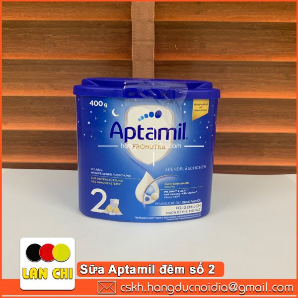 Sữa Aptamil Đêm Số 2 Của Đức Hộp 400g