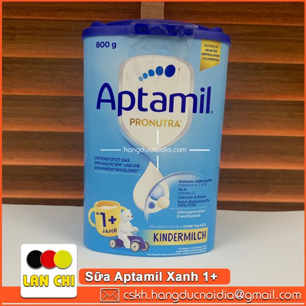 Sữa Aptamil Xanh 1+ Của Đức Hộp 800g