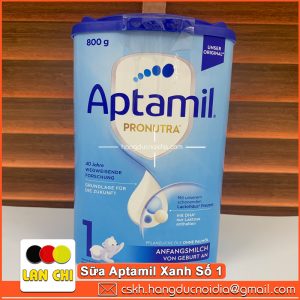 Sữa Aptamil Xanh Số 1 Của Đức Hộp 800g