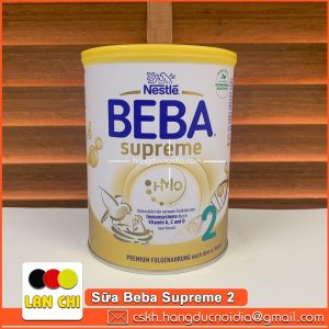 Sữa Beba Supreme Số 2 Của Đức hộp 800g