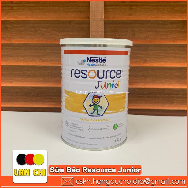 Sữa Béo Tăng Cân Resource Junior Cho Bé Hộp 400g